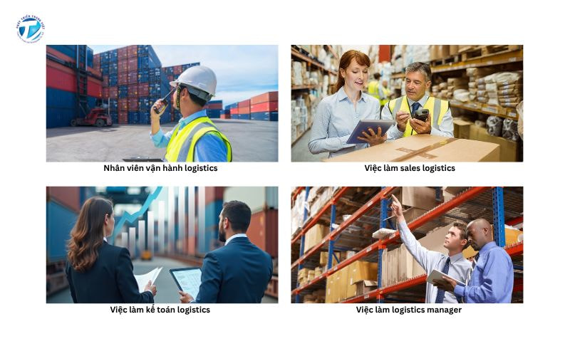 Người lao động có thể lựa chọn nhiều vị trí phù hợp trong việc làm logistics